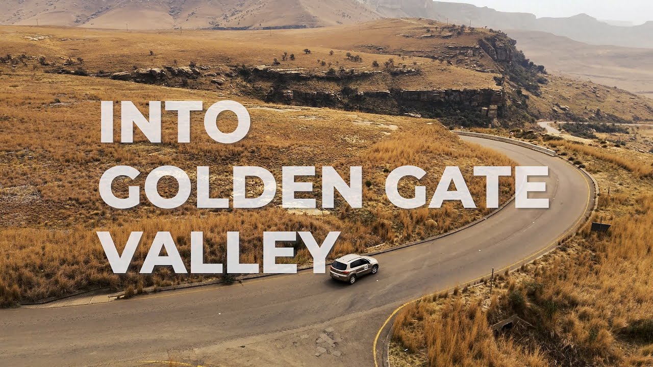 Golden Gate Valley - #GoldenGate #goldengatepark #mountains #naturereserve #tourism #drive #drone