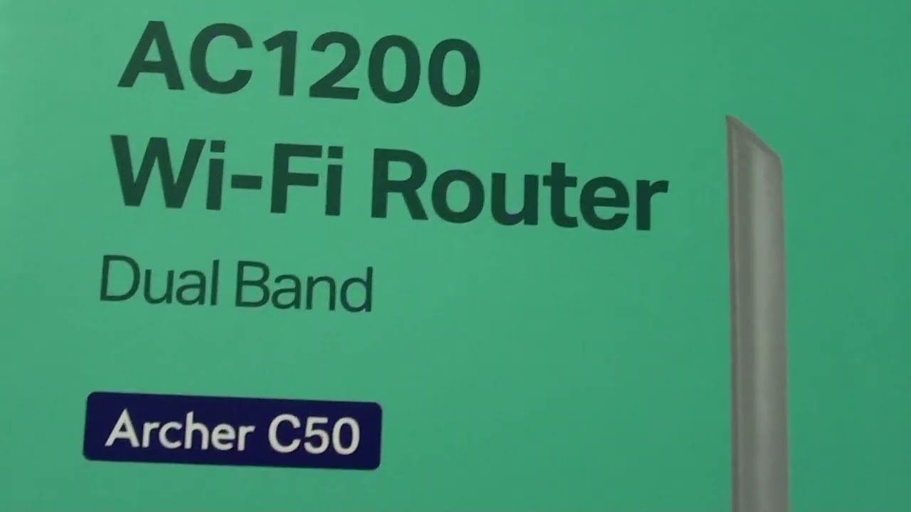 شرح اعدادات الروتور الرائع tp link ac 1200  ou tp link archer c 50 جبد الويفي من بعيد و عاود فرقو