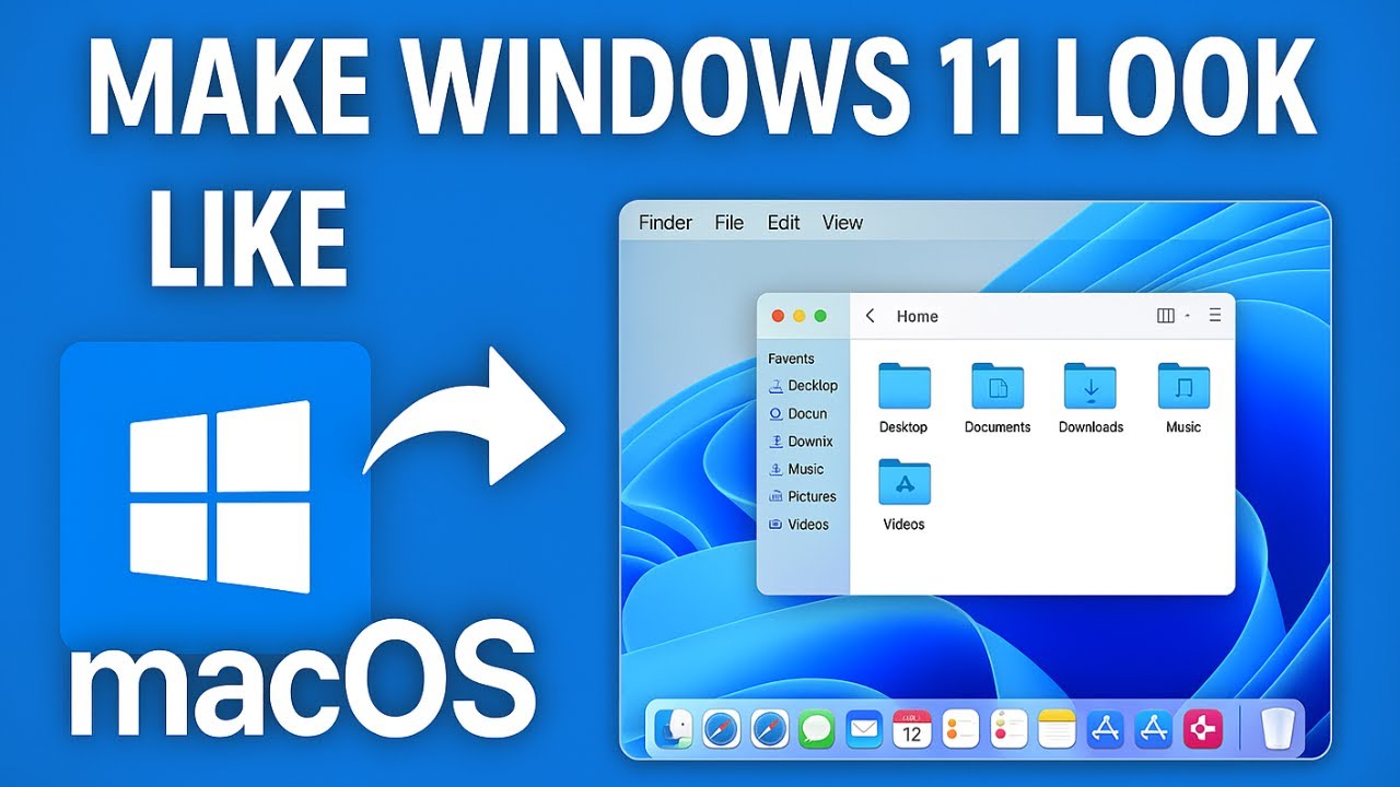 How to Make Windows 11 Look Like macOS