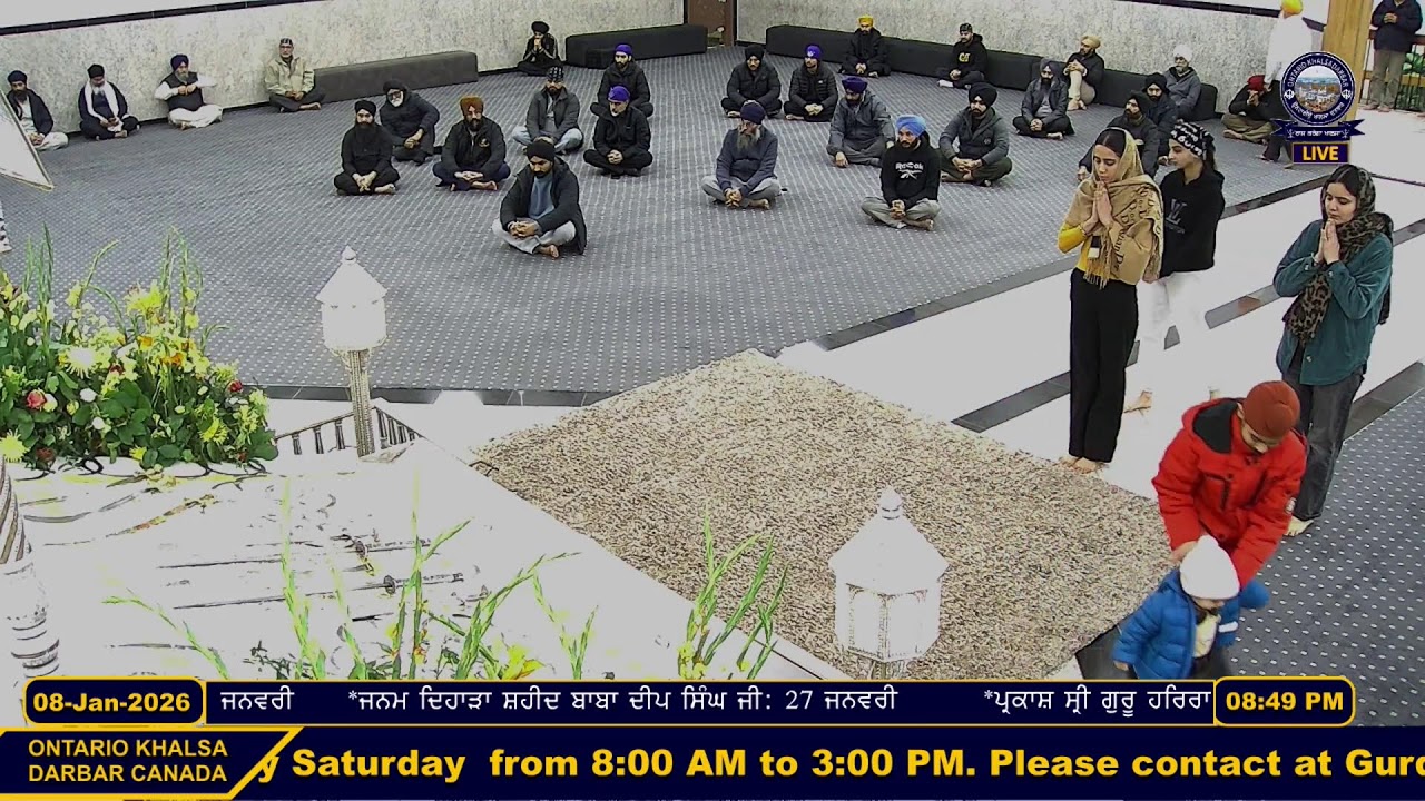 Live From Gurudwara Ontario Khalsa Darbar