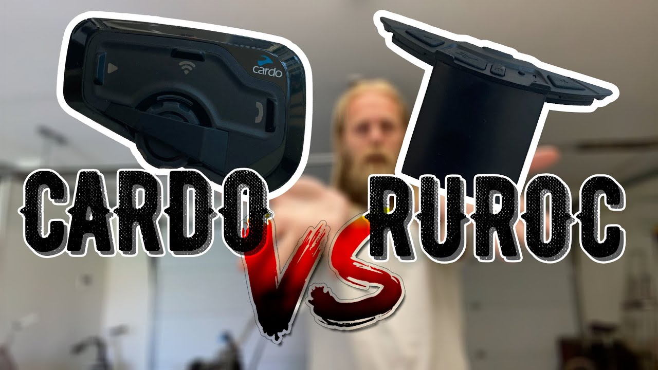 CARDO FREECOM 4+ vs RUROC ATLAS SHOCKWAVE | A comparison