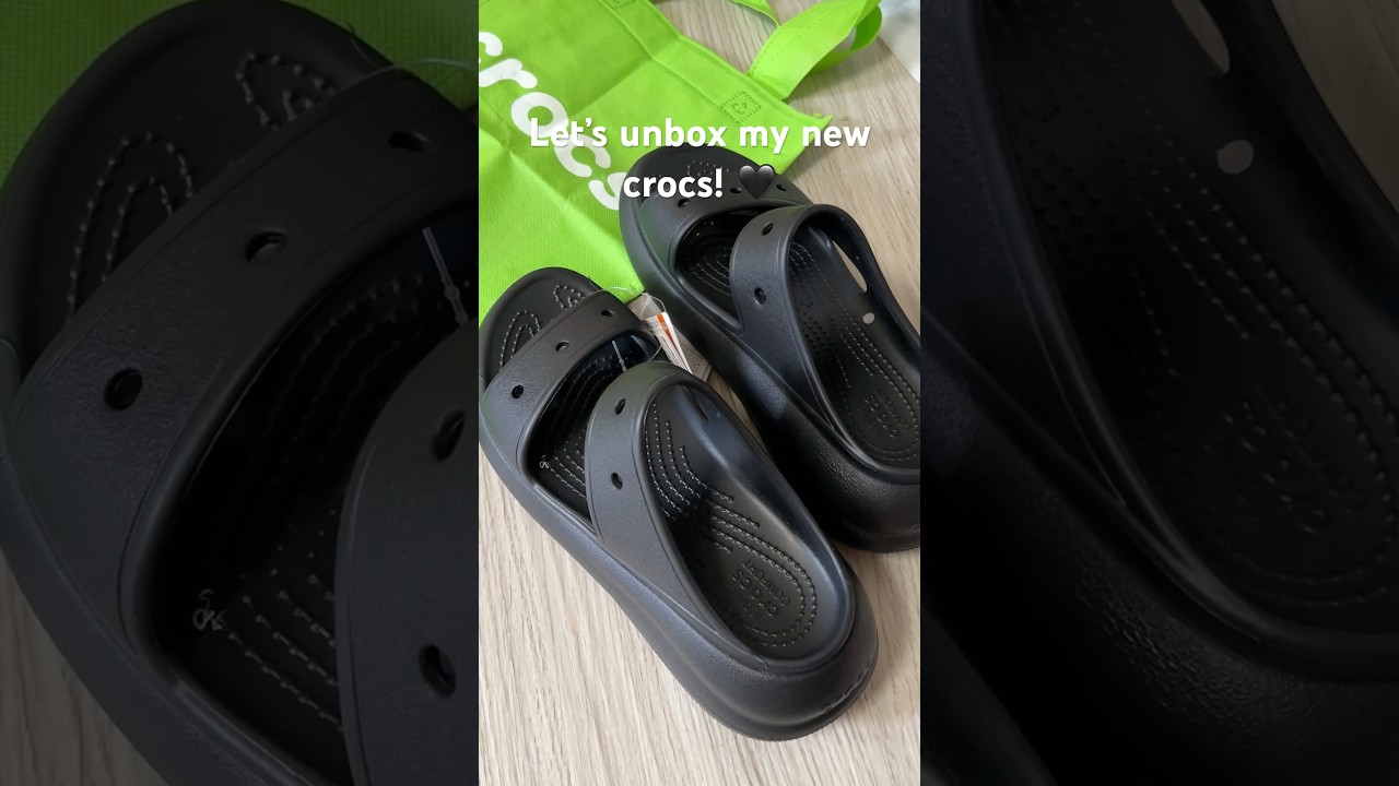 Crocs Classic Crush Sandal 🖤 