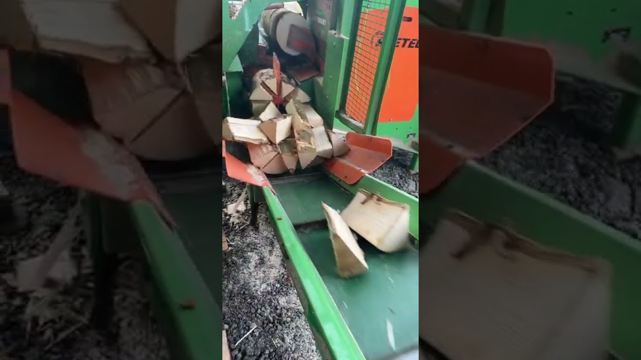 Ryetec CP1000 Eco Firewood Processor, Supplied By EJ Agriculture, Averaging 5.1 Cubic Meters P/H