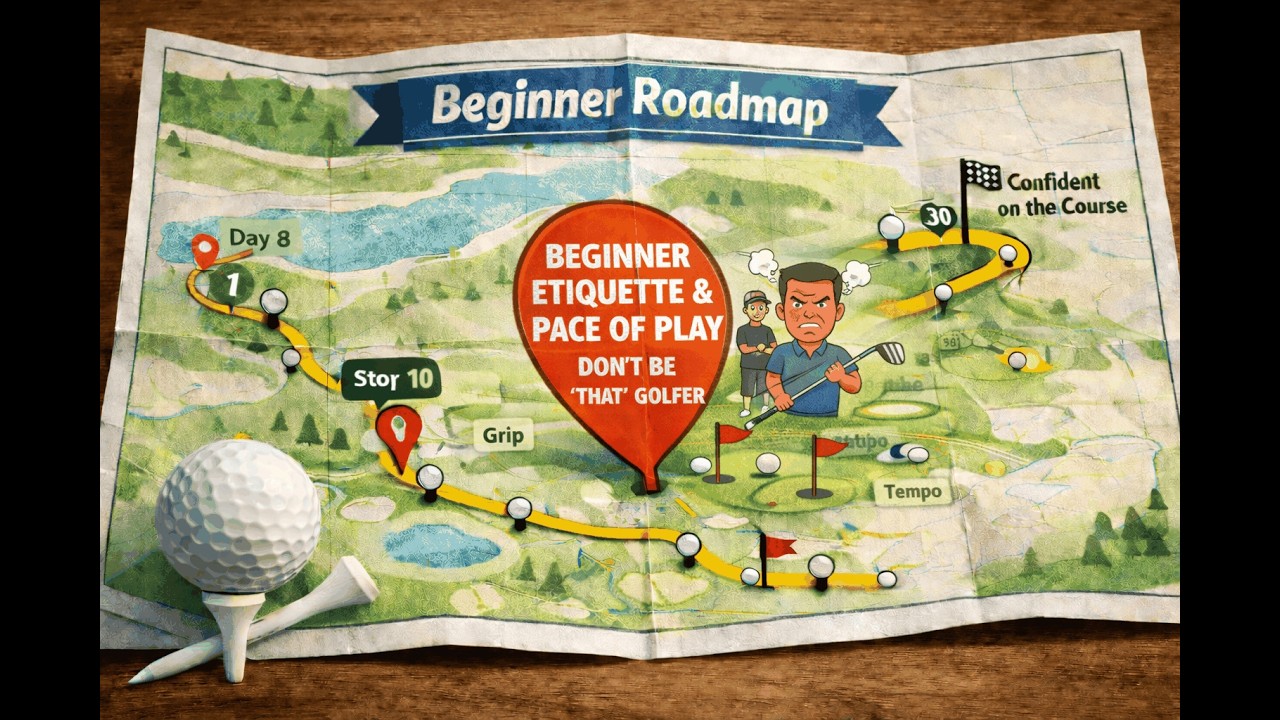 Beginner Etiquette & Pace of Play: Don’t Be “That” Golfer | Beginner Roadmap – Video 10