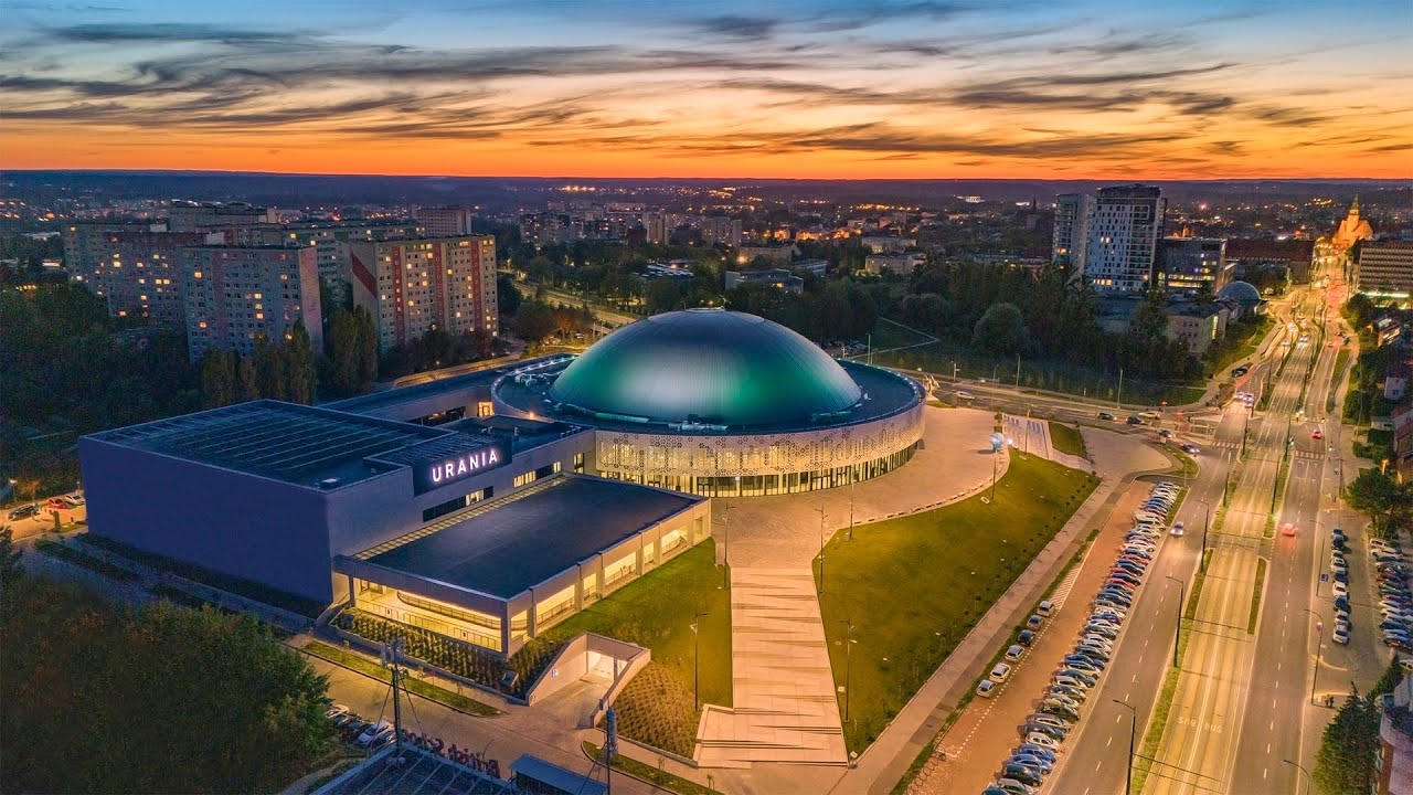 Olsztyn z lotu ptaka | Olsztyn from Drone 4K