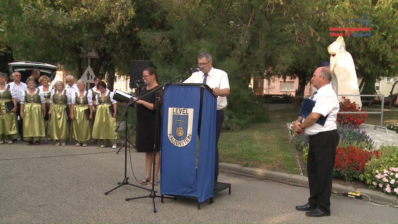 A kitelepített németekre emlékeztek Levélen