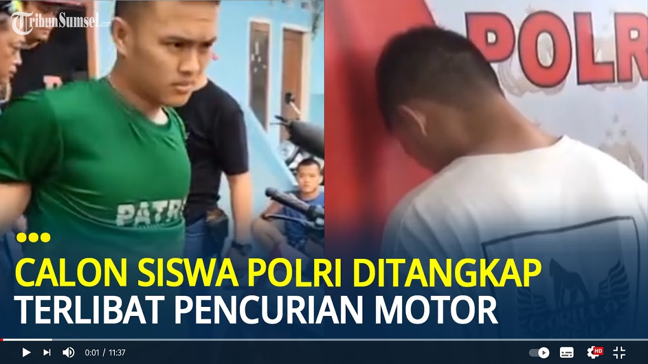Kronologi Calon Siswa Polri Ditangkap usai Terlibat Pencurian Motor di Bengkulu