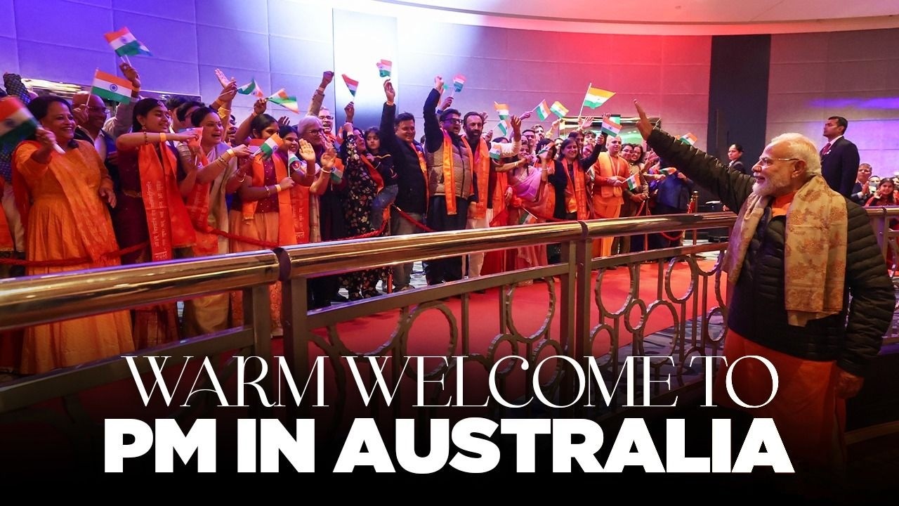 LIVE: PM Modi arrives to a warm welcome in Australia