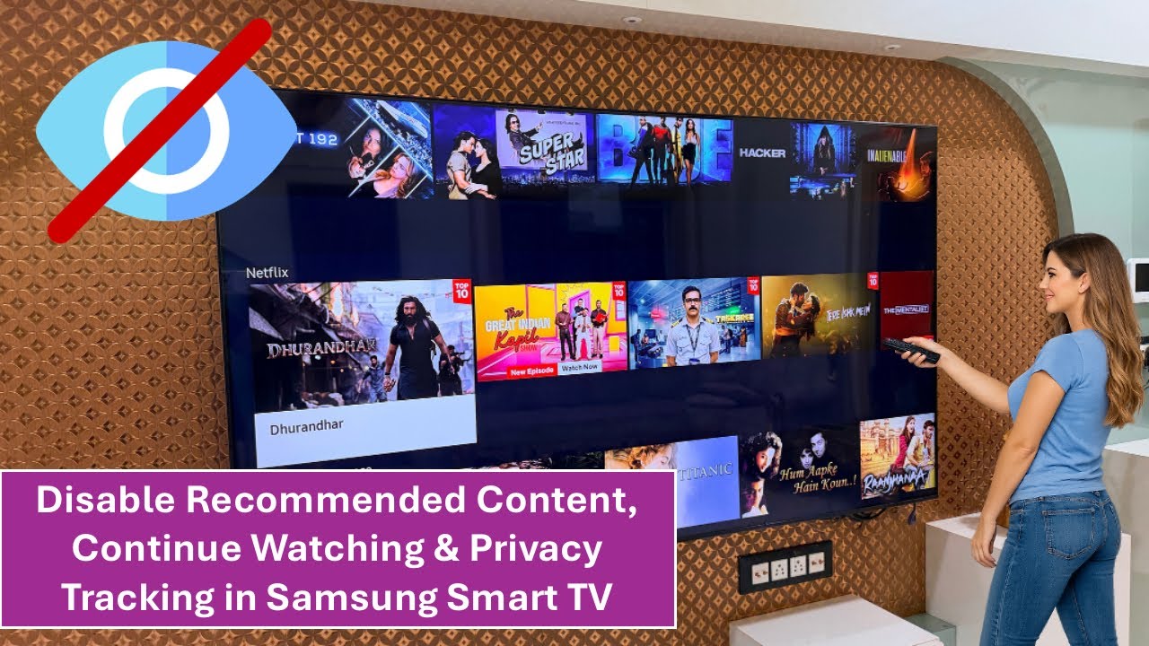 Samsung Smart TV: Отключение рекомендованного контента, продолжение просмотра и отслеживание конф...