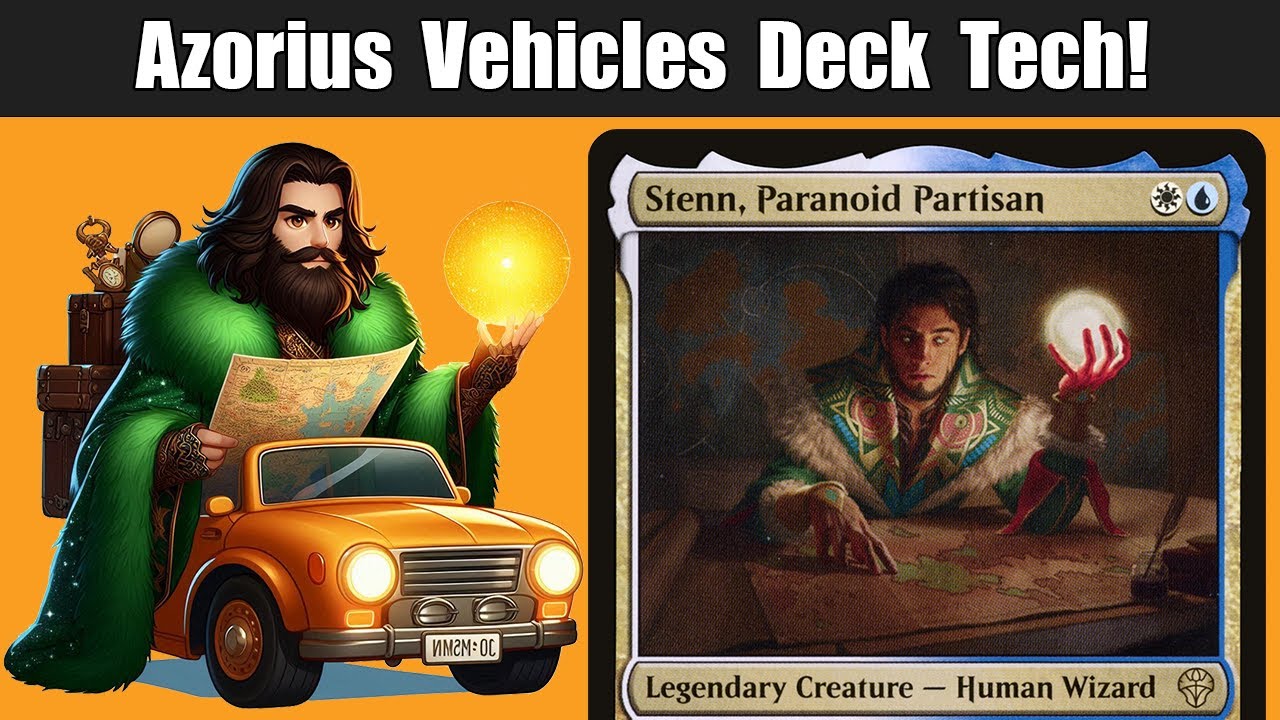 Stenn Paranoid Partisan Azorius Vehicles Deck Tech | Are Vehicles Finally Good in Commander?