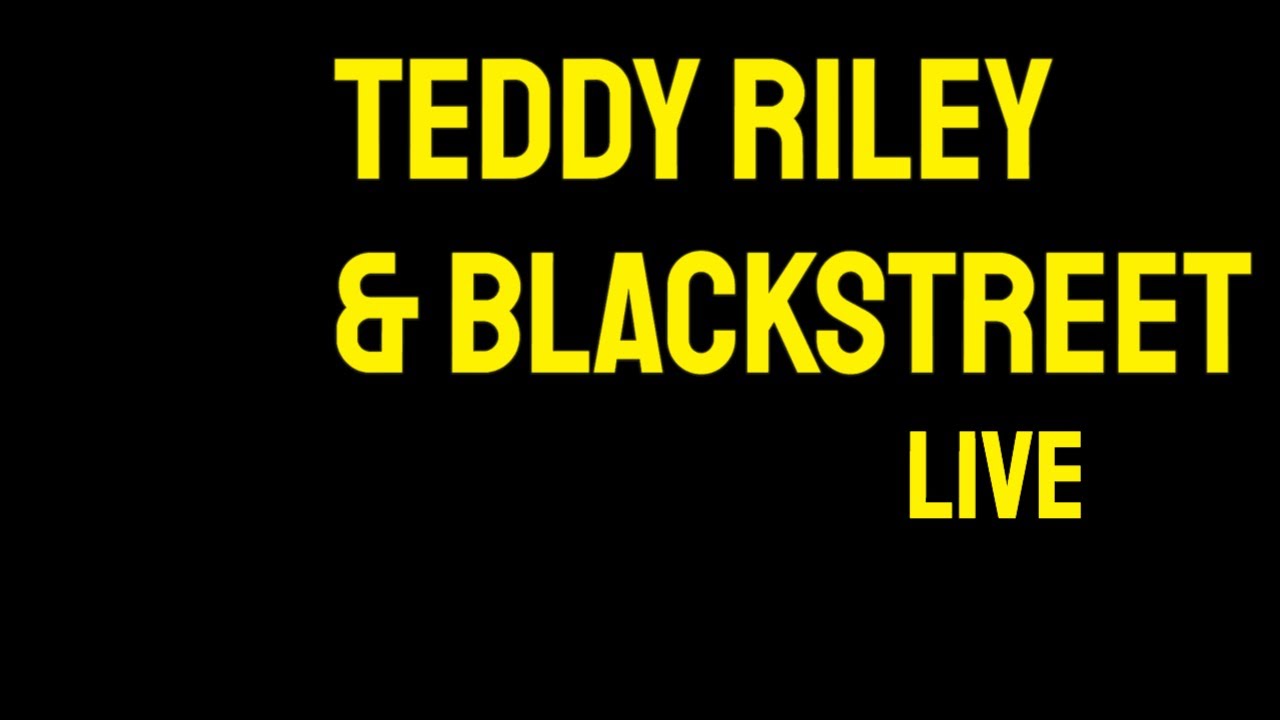 TEDDY RILEY & BLACKSTREET LIVE IN CHICAGO