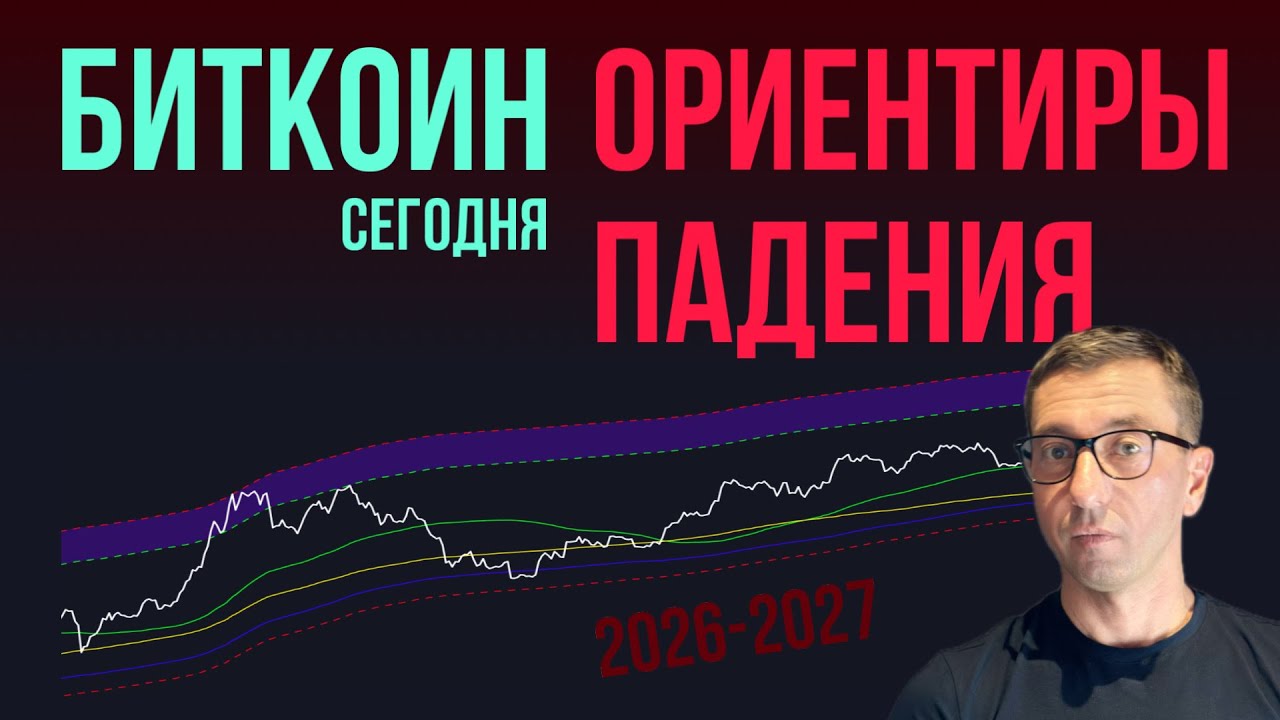 БИТКОИН 🤿 ОРИЕНТИРЫ ПАДЕНИЯ