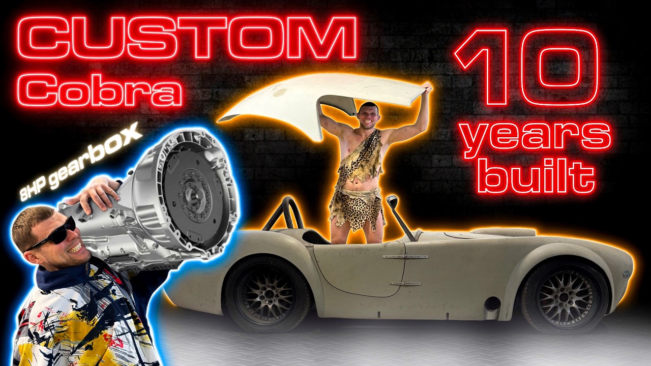 A 10-Year Custom Cobra Project - The 8HP Gearbox Finally Goes In