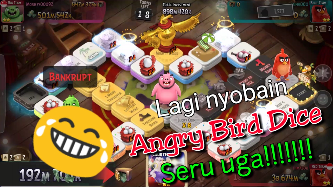 Angry Bird dice Gameplay (1)