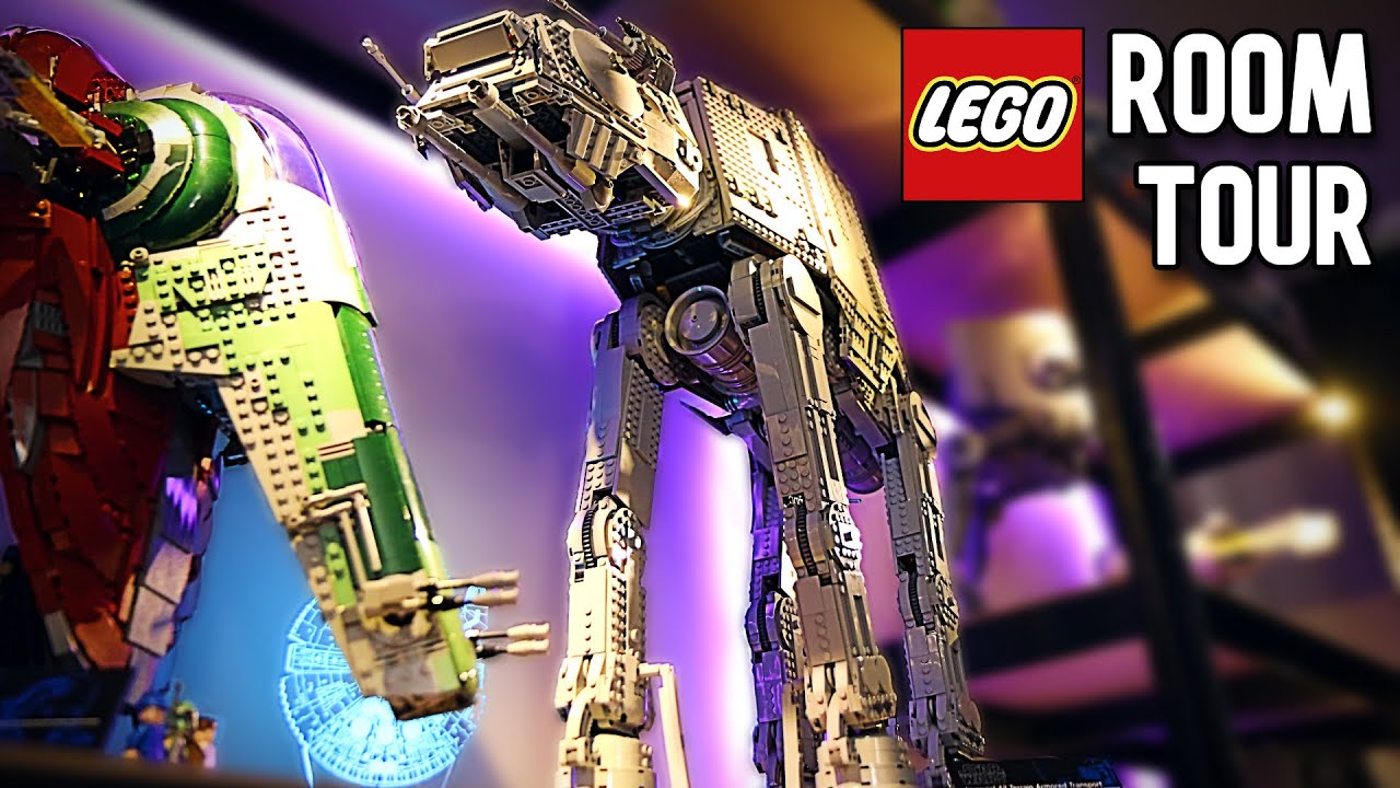 My Updated LEGO Room Tour 2025! @sabercustom