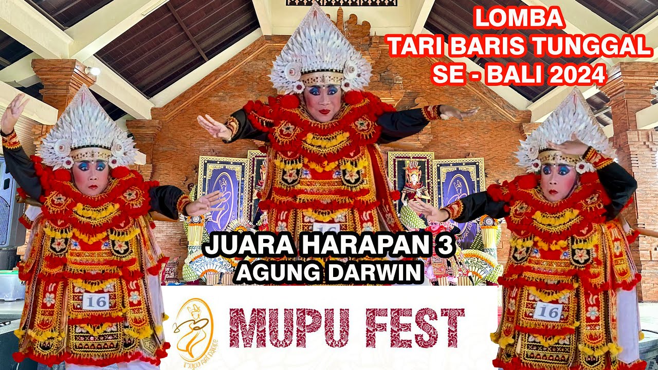 MUPU FEST #1 JUARA HARAPAN 3 LOMBA TARIS BARIS TUNGGAL SE-BALI 2024 DESA SEMBUNG MENGWI AGUNG DARWIN