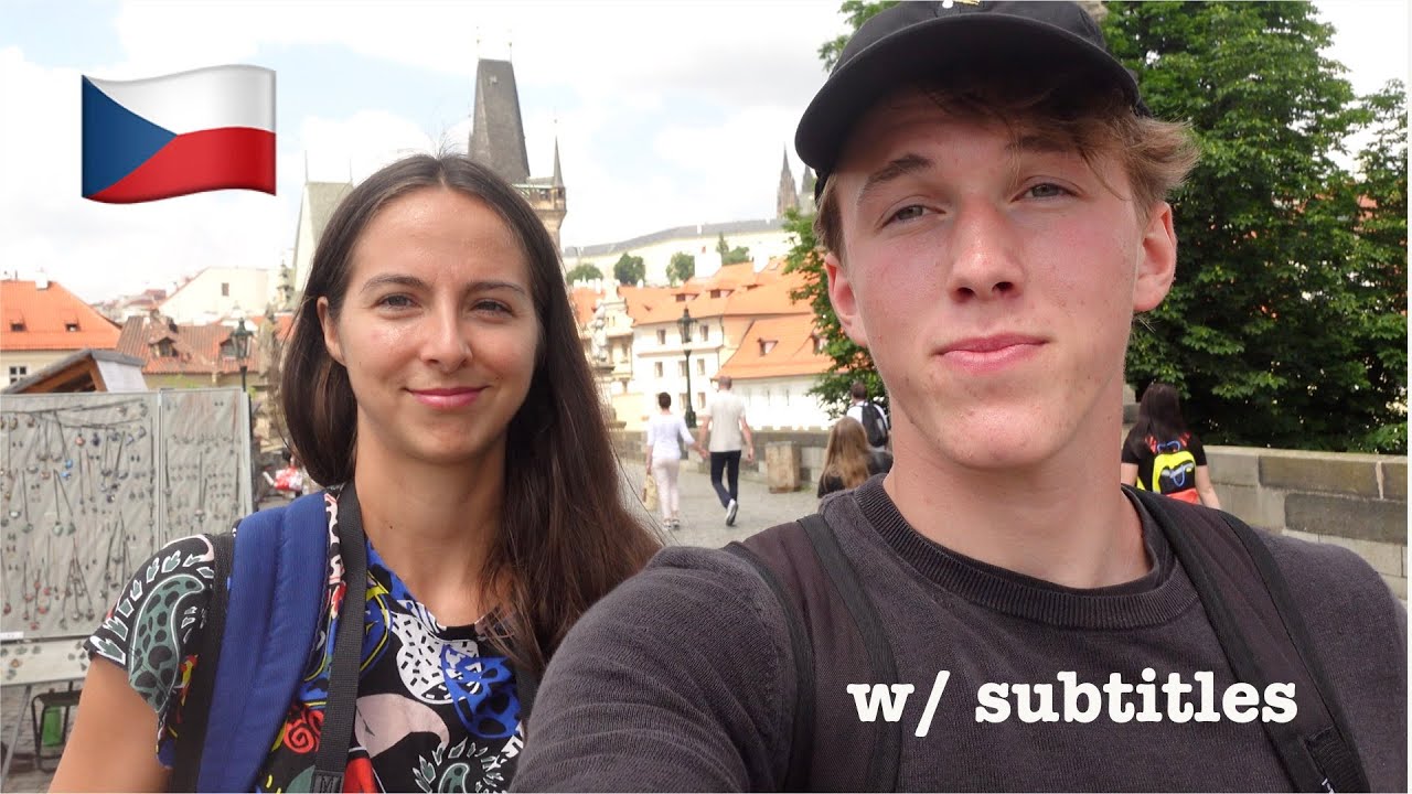 Procházka Prahou I Vlog in Simple Czech
