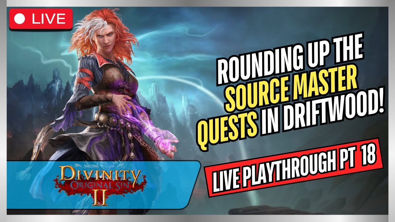 🔴 LIVE!: Finishing up the MAJORITY of the Source Master Quests!