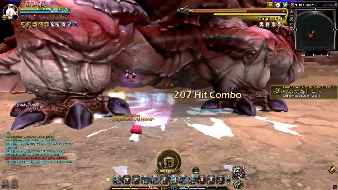 Dragon Nest Sea: New Class: Arta | Ringmaster Skill rotation
