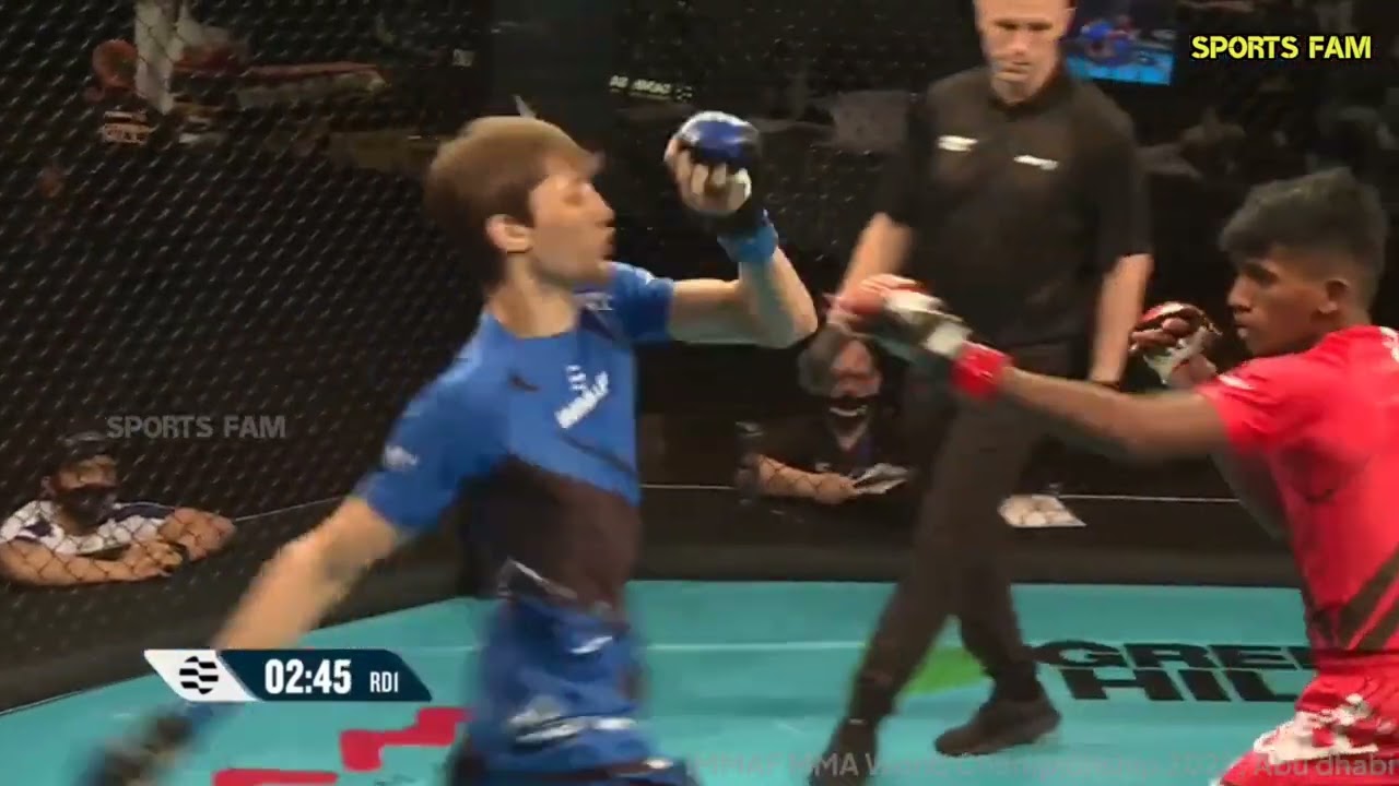 Vijay Venkatesan 🇮🇳 vs Akhmed Amaev (RUS) | IMMAF MMA World Championship 2021 @Abu Dhabi