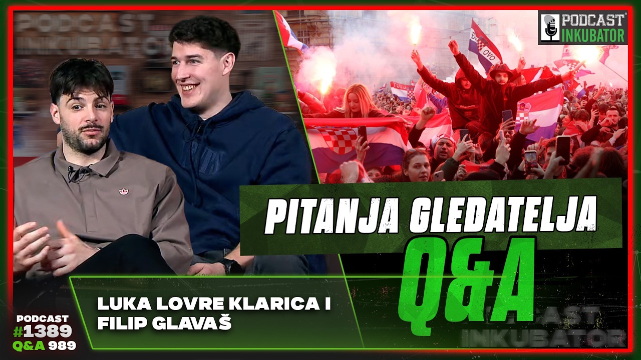 Podcast Inkubator #1389 Q&A 989 - Filip Glavaš i Luka Klarica