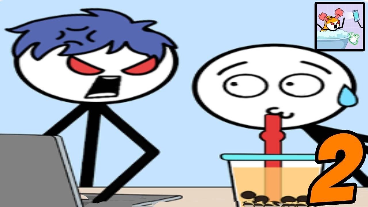 Tap Fighter: Don't Get Caught - Gameplay All Levels Walkthrough Part 2 - Stickman (ANdroid/ios)