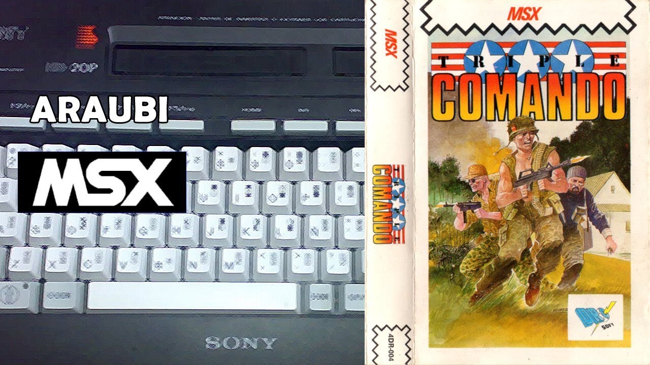 Triple Comando (Xortrapa, 1988) MSX [562] Walkthrough