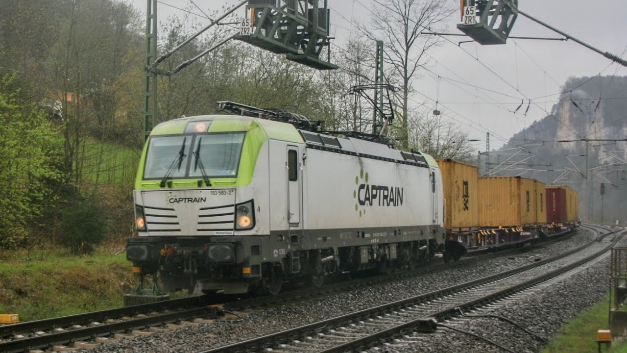 Bahnalltag am 14.04.23 in Kurort Rathen.