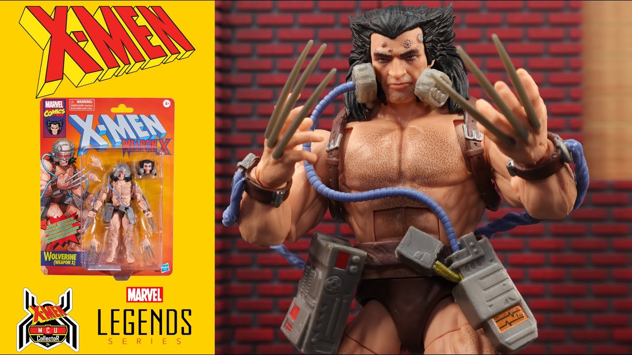 Обзор и сравнение эксклюзивной фигурки Marvel Legends Retro X-Men WOLVERINE WEAPON X Target