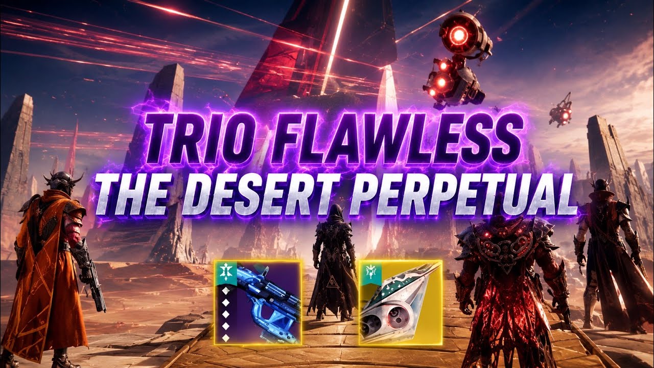 Trio Flawless Desert Perpetual edge of fate Ash&Iron