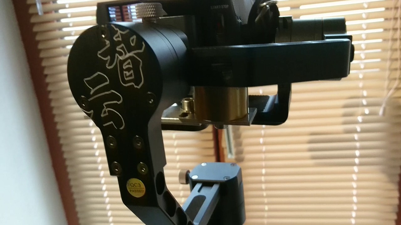 Zhiyun-Tech Crane Sony HDR CX 900/AX 100/PXW-X70 Prototype test