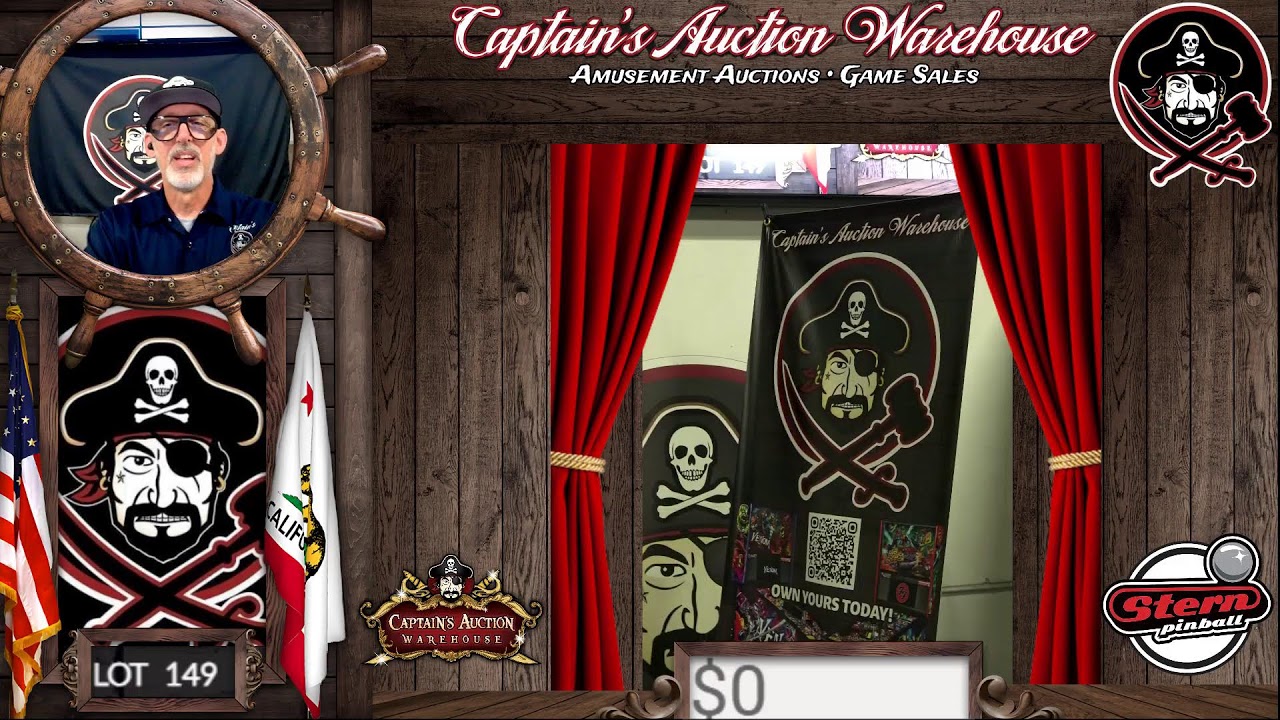 Arcade Game & Pinball Auction Event Session 1