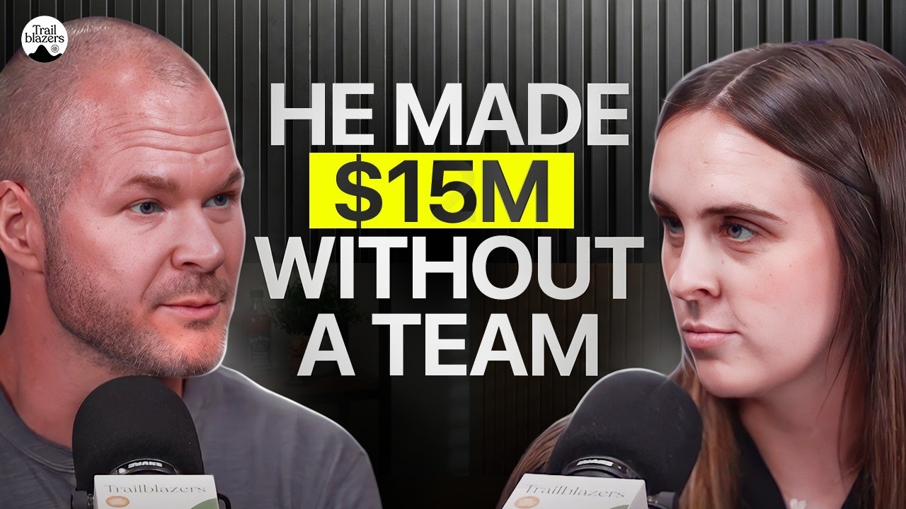 Justin Welsh: How I Built A $15M Business Alone l Trailblazers Podcast Episode 38