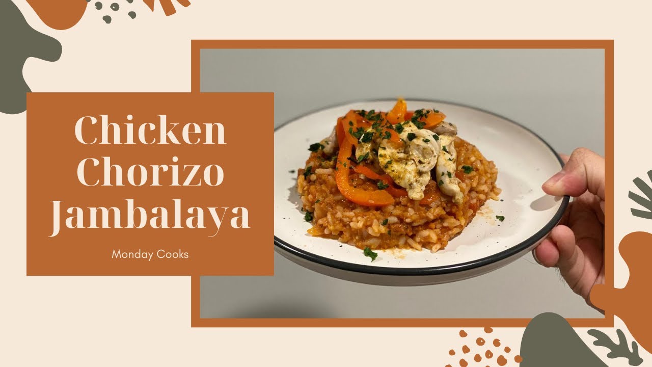 Chicken & Chorizo Jambalaya Cooked using Thermomix: Monday Cooks
