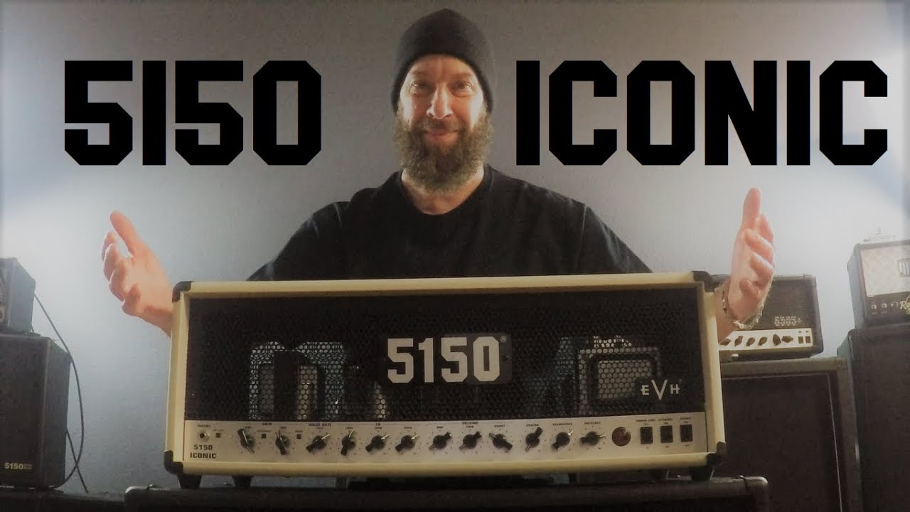 Unboxing/1st Impression Demo: EVH 5150 Iconic 80W Guitar Amplifier Head (Ivory)