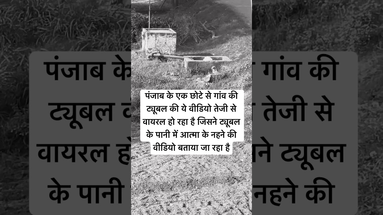 पुलिया के अंदर क्या चीज नहा रही थी 😱