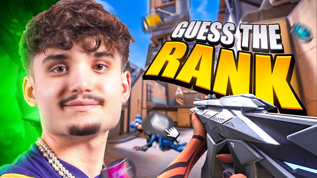 KANN ICH DEN RANK MEINER VIEWER ERRATEN? 🤔 VALORANT GUESS THE RANK