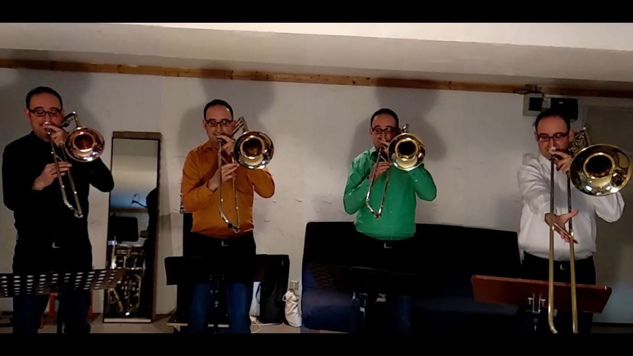 Leise rieselt der Schnee (Trombone Quartett)