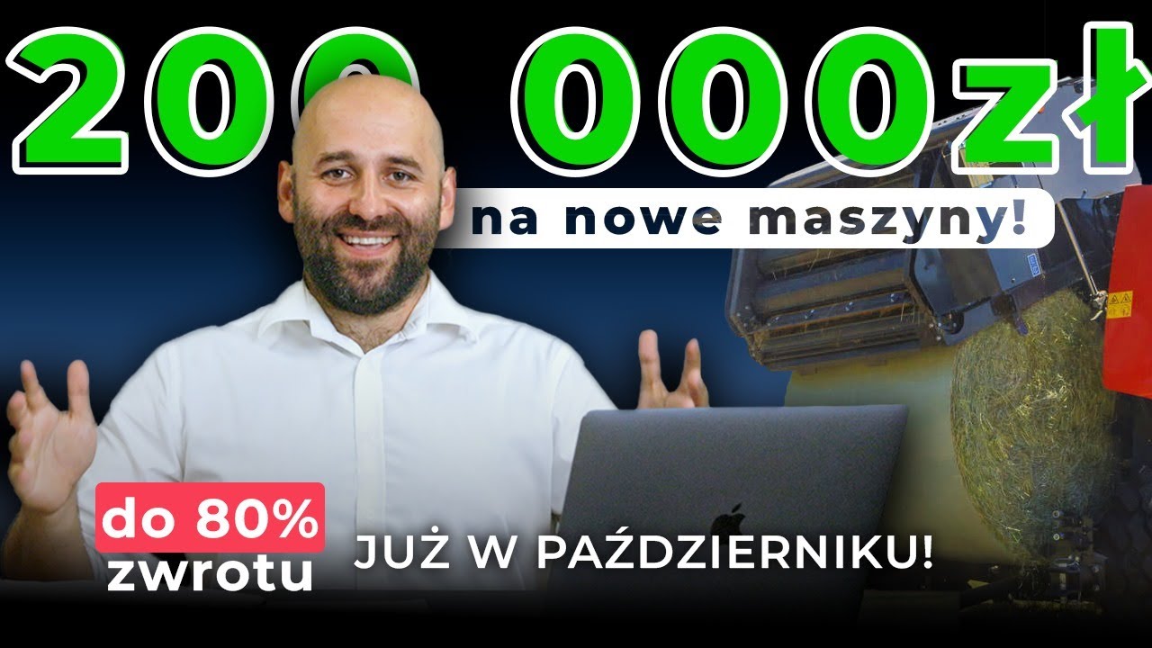 Najlepsza dotacja na maszyny z ARiMR w 2024?! Inwestycje przyczyniające się do ochrony środowiska.