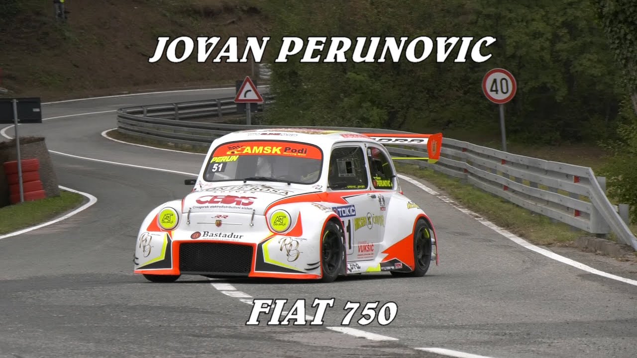 43°HILLCLIMB BUZETSKI DANI 2024 | JOVAN PERUNOVIC | FIAT 750 | BY BELLUNOVIDEO