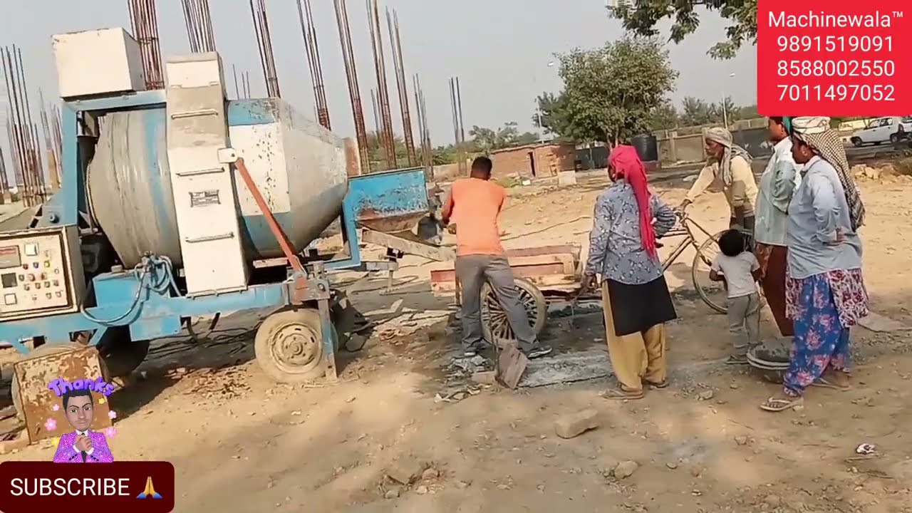 Fully Automatic Concrete Mixture Mobile Plant (Rm-800, Rm-1050) With Batch Printing services