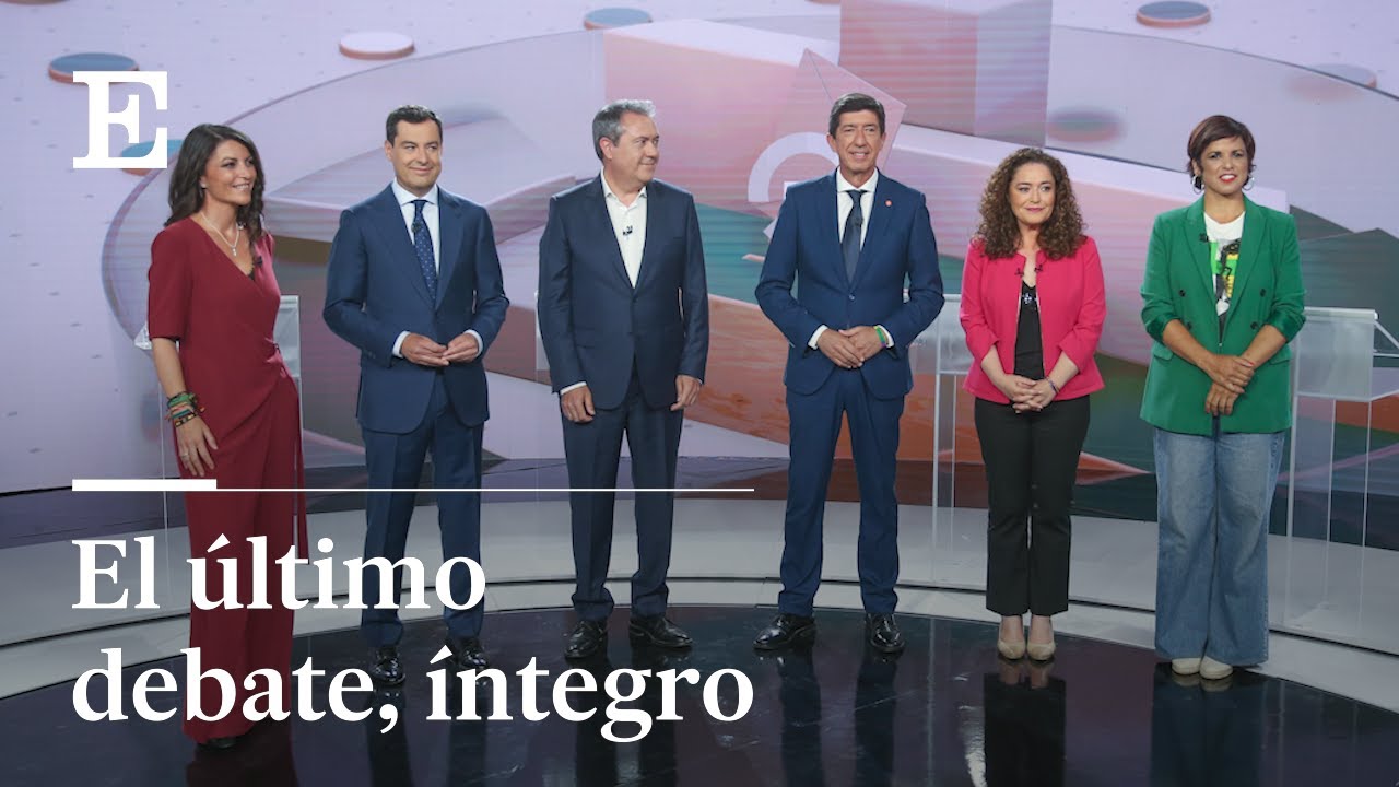 19-J: El segundo debate de las elecciones en Andalucía 2022, íntegro | EL PAÍS