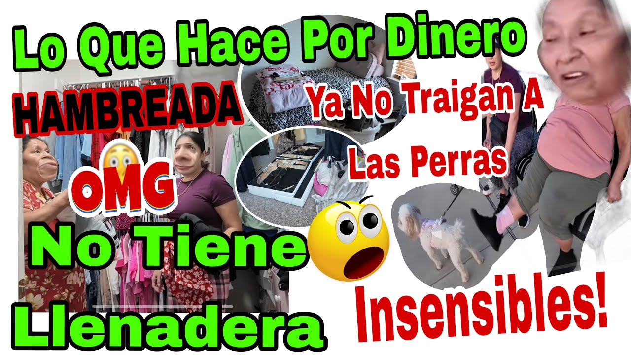 Lo Que Hace Por Dinero🤑🤦🏻‍♀️ No Tiebe Llenadera 🤯Hambreada🚨INSENSIBLES🚨Ya No Traigan A Las Pertitas🐶