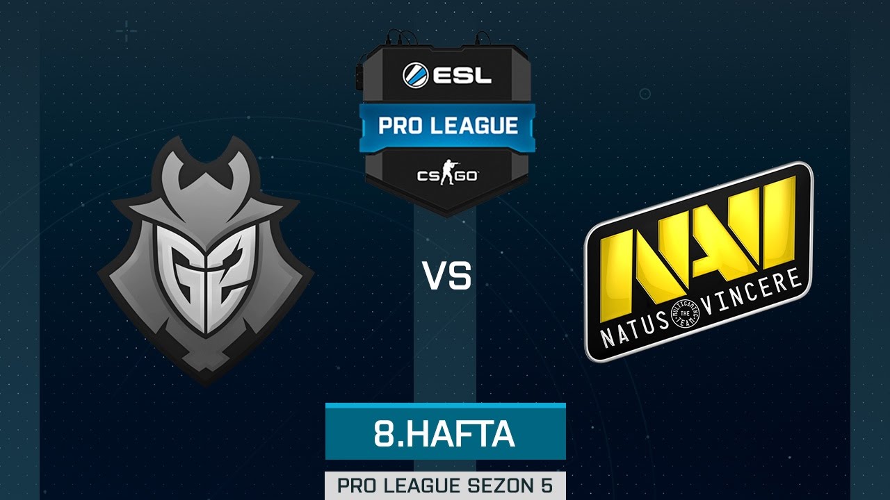 CS:GO - G2 vs NaVi [Nuke] 1. Maç - ESL Pro League Sezon 5