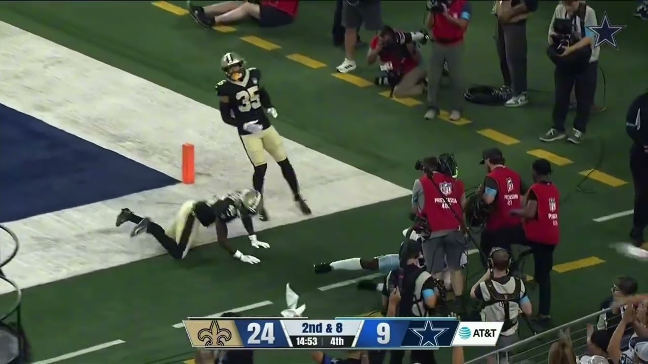 Sam Howell 2026 NFL Preseason Game Highlights vs Saints