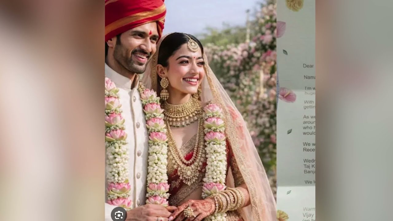রাশমিকা মান্দানা -বিজয় দেবরকোন্ডা দিলেন ‘বিরোশের বিয়ে’। #rashmikamandanna  | Vijay | Marriage