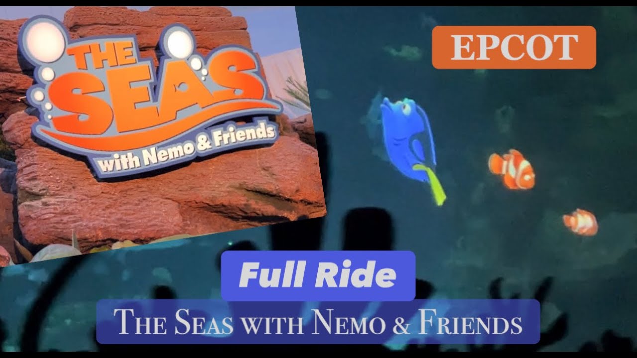 Full Ride - EPCOT Aquarium - The Sea's With Nemo & Friends - Walt Disney World