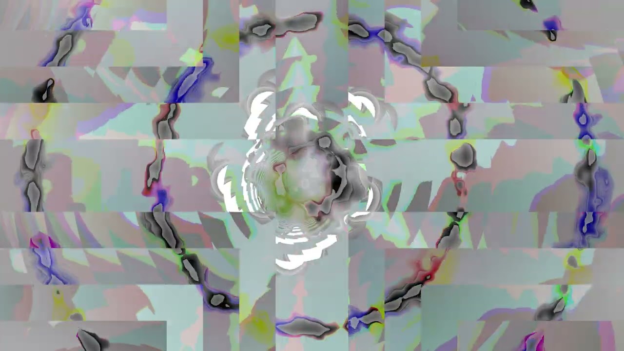 Abstract video synthesis loop 4K 60fps 180secs NJuL 046