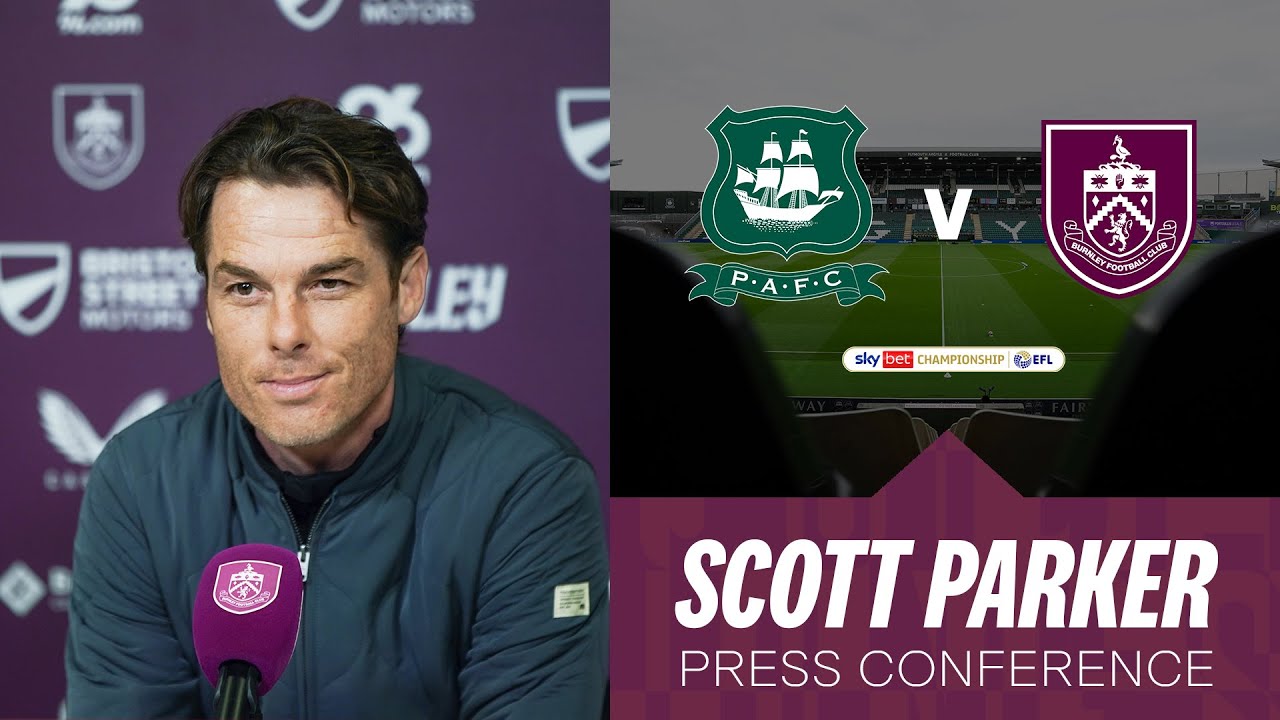 Scott Parker Previews Pilgrims Away Trip At Home Park| PRESS | Plymouth Argyle v Burnley