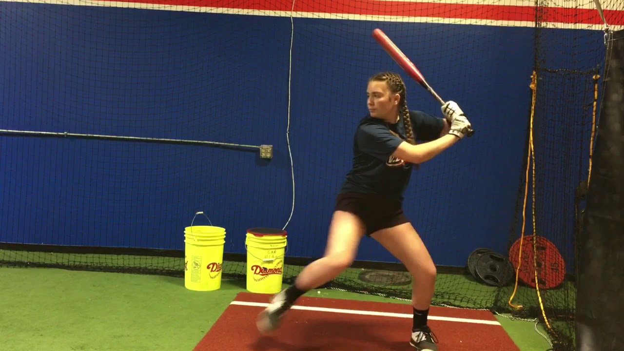 Libby Barker-Hook Hitting
